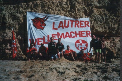 Championsleague an Portugals Stränden